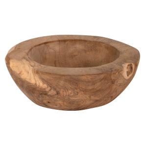 Yoki teak bowl, D19x6.5cm Hm9626