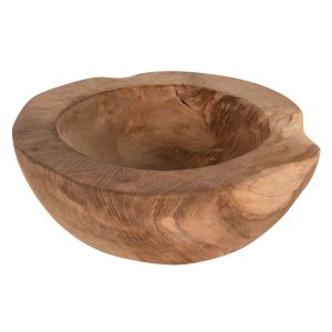 Yoki teak bowl, D19x6.5cm Hm9626