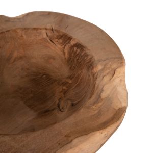 Yoki teak bowl, D19x6.5cm Hm9626