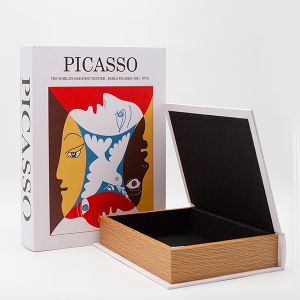 Box-book S/2 Picasso white - red - black 34x25x7cm / 27x20x5.5cm