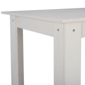 Kitchen table Kelvin white melamine Hm2429.03