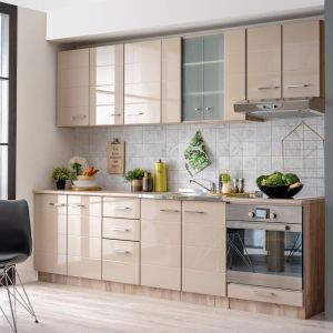 Kitchen modular set Diana 200 color sand gloss Sh Plf 200x60x200