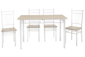 Kitchen dining set Roza table with 4 chairs