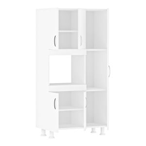Kitchen cabinet Defne in white 89x37.5x160cm
