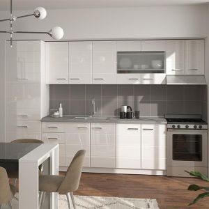 Kitchen cabinet Diva Bd 60 white 60x57.5x214.5cm