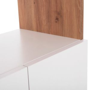 Kitchen cabinet Rad Hm18196.04 melamine in natural color-white 55.5x32x165hcm.