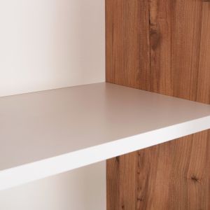 Kitchen cabinet Rad Hm18196.04 melamine in natural color-white 55.5x32x165hcm.