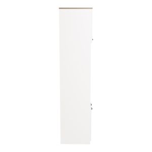Rowan kitchen cabinet in white-sonoma shade 60x42x182 cm