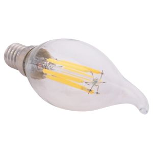 Led Lamp Hm4047,01 with Filament 6w E14 3000k Transparent Dimmable