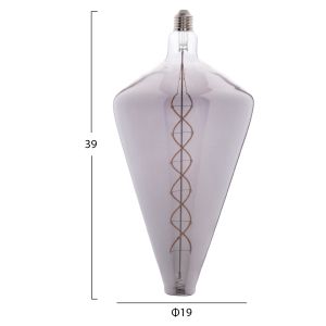 Лампа Led с жичка 8w E27 3000k Smoke Color Dimmable Hm4054,03
