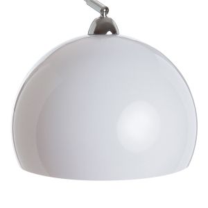 Lantern Fenxi metal in white-silver color 105x30x178 cm