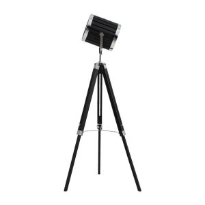 Lamp Fl14002 black-silver color E27 64x64x155cm