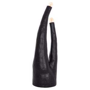 Tusken Hm4702.01 fiber cement lamp - black 50x43x145cm.