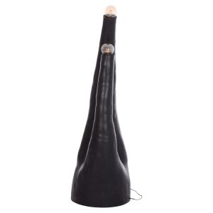 Tusken Hm4702.01 fiber cement lamp - black 50x43x145cm.