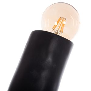 Tusken Hm4702.01 fiber cement lamp - black 50x43x145cm.