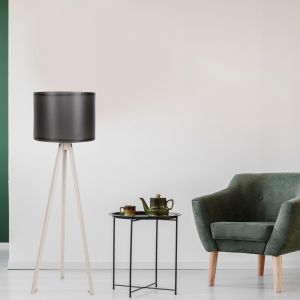 Lantern in ecru and black D38x145cm Hm7272.17