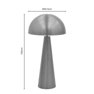 Floor lamp Jandie golden metal D50.5x100cm