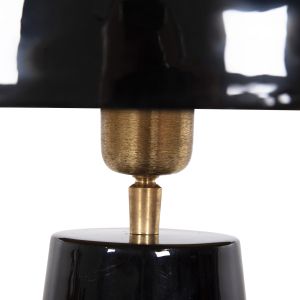 Smush floor lamp, metal in black with rotating cap D36.5x84cm Hm4257.04