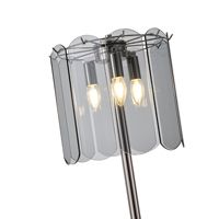 Metal-glass lamp 3xe14 Max 8w Φ300mm black Arte Illumina Mira