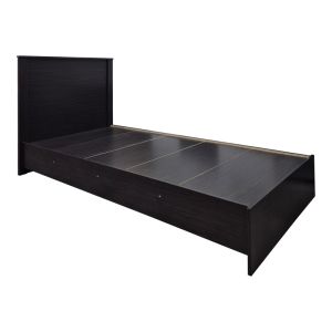 Athos bed in wenge color 90x190 cm