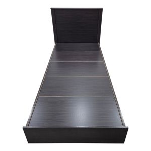 Athos bed in wenge color 90x190 cm