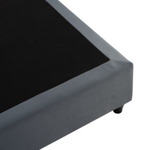Bed Dolores Hm649.10 gray velvet