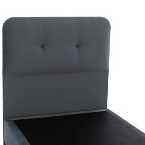 Bed Dolores Hm649.10 gray velvet