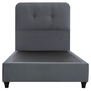 Bed Dolores Hm649.10 gray velvet
