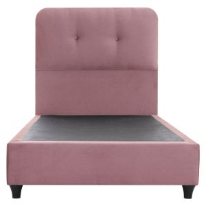 Dolores Bed Hm649.12 in pink velvet