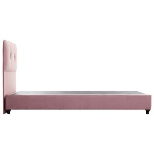 Dolores Bed Hm649.12 in pink velvet