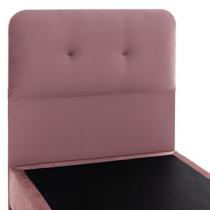 Dolores Bed Hm649.12 in pink velvet