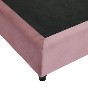 Dolores Bed Hm649.12 in pink velvet