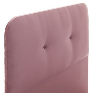Dolores Bed Hm649.12 in pink velvet