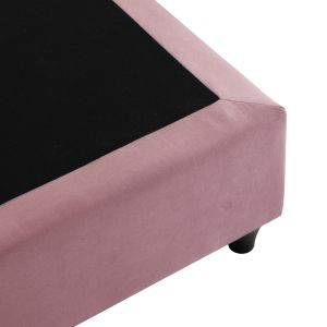 Dolores Bed Hm649.12 in pink velvet