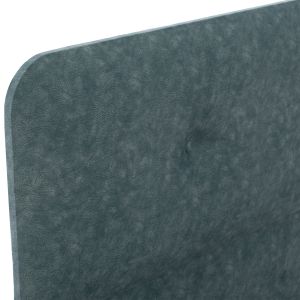 Bed Dolores Hm649.27 damask nubuck in light green 90x200