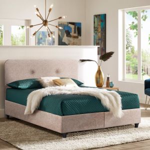 Bed Dolores beige nubuck Fb9637,22