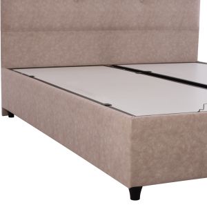 Dolores bed with storage Hm631,22 beige fabric, 160x200
