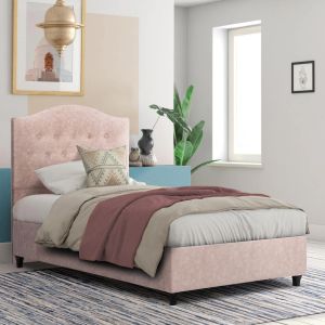 Bed Malena beige velvet Hm651.22