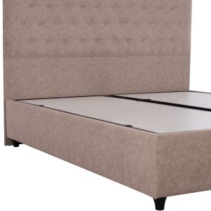 Malena bed with storage space Hm624,22 beige nubuck 160x200