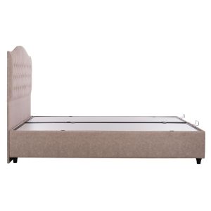 Malena bed with storage space Hm624,22 beige nubuck 160x200