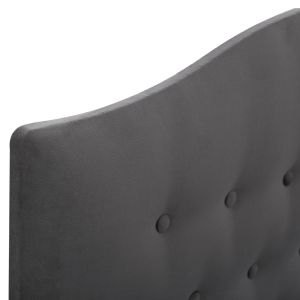 Bed Malena gray velvet Hm638.10