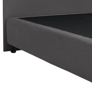 Bed Malena gray velvet Hm638.10