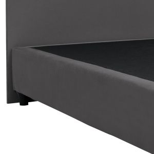 Bed Malena gray velvet Hm651.10