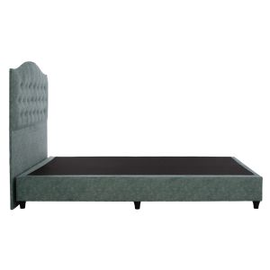 Malena bed with green nubuck fabric Hm647.27