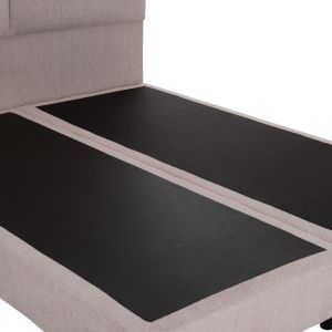 Легло Milo Hm616.32 бежов плат - за матрак 160x200см