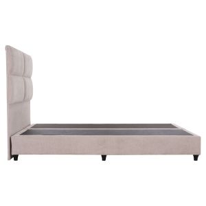 Легло Milo Hm616.32 бежов плат - за матрак 160x200см