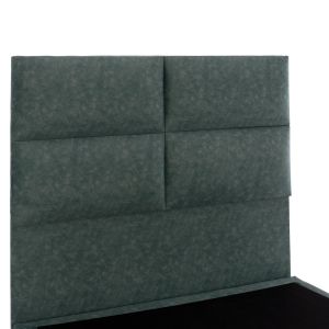 Bed Milo Hm646.27 green nubuck fabric
