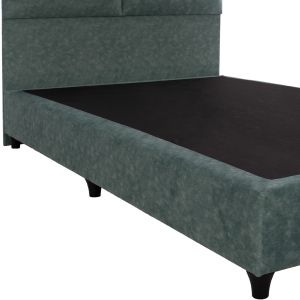 Bed Milo Hm646.27 green nubuck fabric