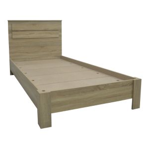 Olympus bed in light oak color 100x200cm
