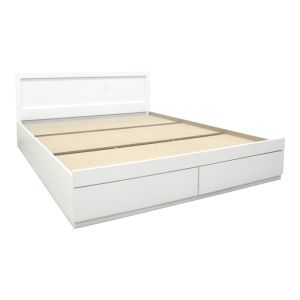 Легло Olympus с чекмедже в бял цвят 120x200см